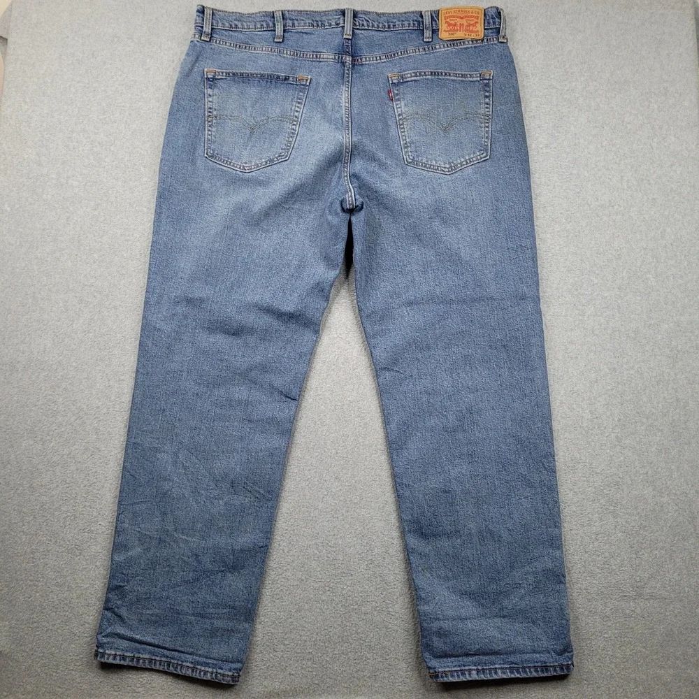 Levi's‎ 550 Relaxed Fit Jeans Mens 42x32 Blue Denim Classic Five Pocket Cotton
